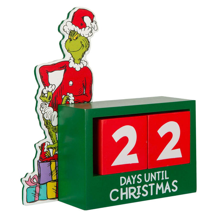 Grinch Christmas Decoration Festive Gift 20cm x 18cm Green X 1
