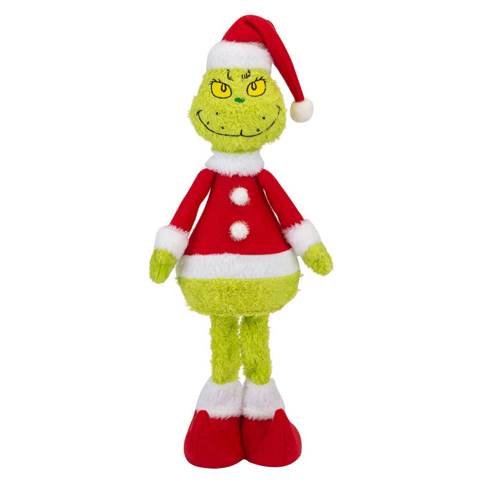 Grinch Standing Christmas Decoration Festive 46cm x 18cm Green X 1