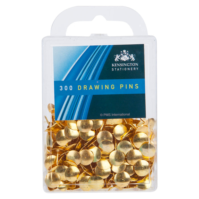 300 Drawing Pins Gold Colour Christmas Accesory X 1 x300 11x6. 8x2. 5cm Gold