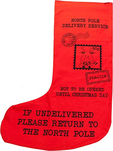 Jumbo Felt Printed Stocking