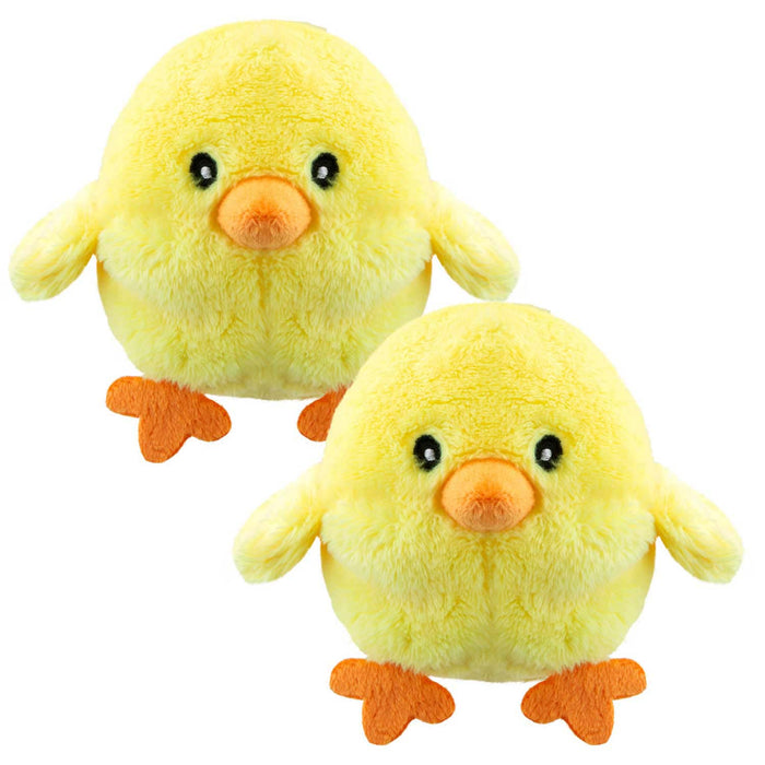 Baby Chick Soft Easter Toy 10cm - Super Soft Cuddly (2 Pack)