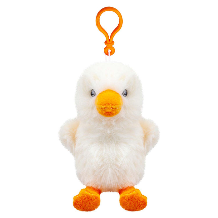 White Chick 10cm Cute Plushie Huggable Cuddly Stuffed Toy 10cm White