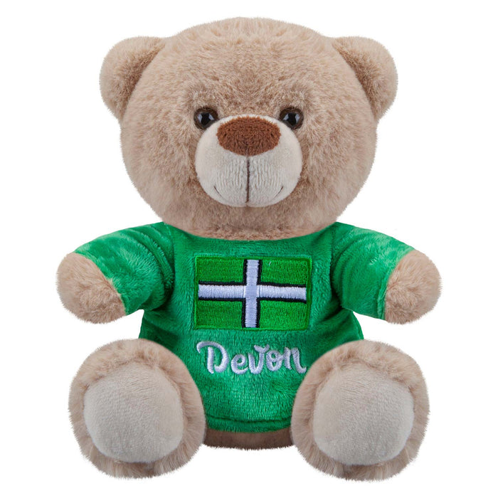 Devon Bear Soft Toy Cute Plushie Huggable Cuddly Stuffed Toy Gift 20cm Green