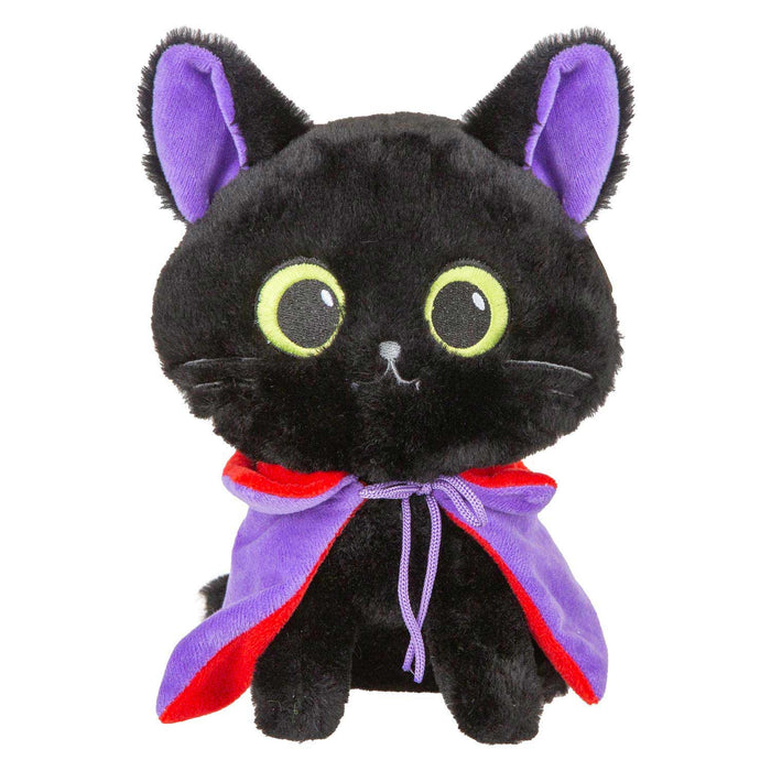 Vampire Cat Soft Toy Halloween Decoration 20cm x 14cm Black X 1