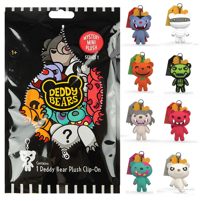 Deddy Bears Blind Bag Soft Toy 10cm Blind Bag - Halloween Multi-Colour