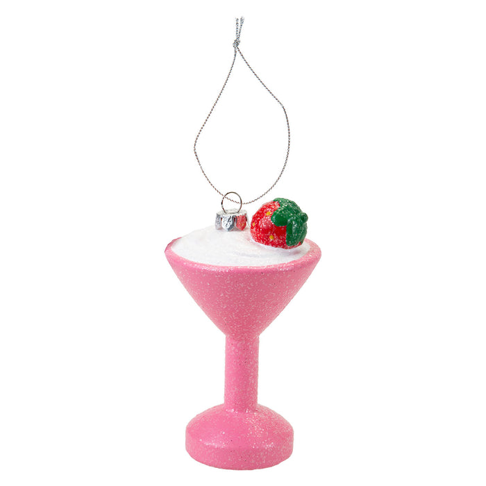 Christmas Tree Decoration Glitter Cocktail Ornament X 1 11x6. 5x6. 5cm Cocktail
