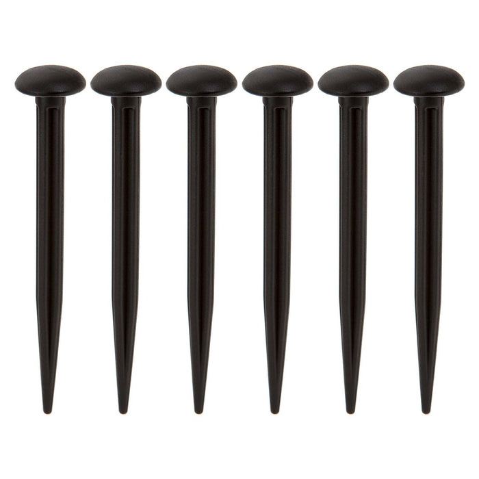 Mushroom Tent Pegs Strong Secure To Ground 4. 5cm x 12cm Black X 1