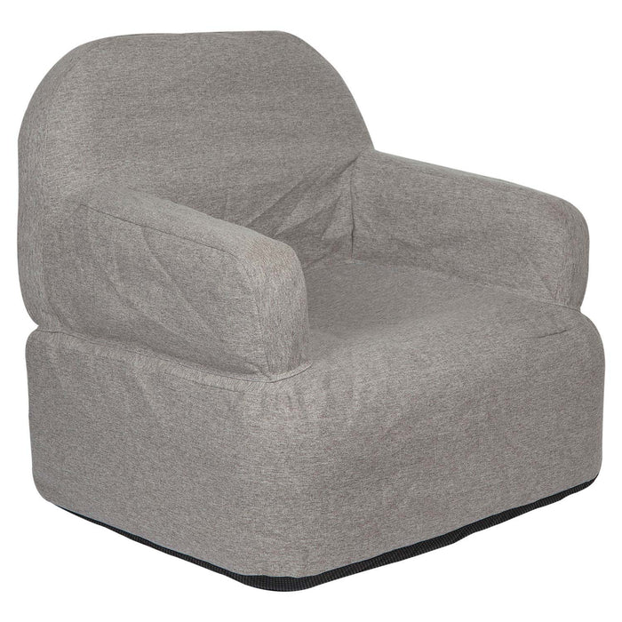 Inflatable Camping Chair Easy, Durable, Pack Away 89cm x 86cm Grey X 1