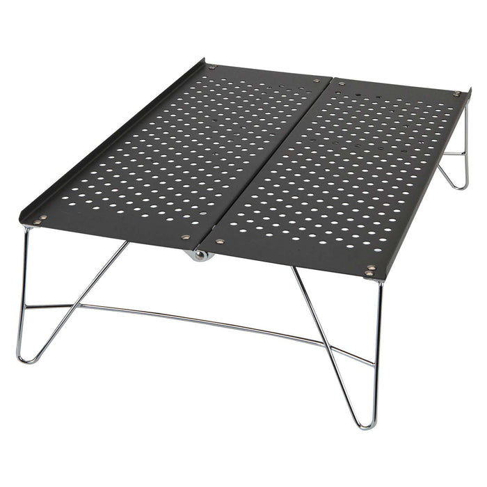 Folding Table Great For Food Preparation Picnic Dining 25cm x 35cm Black X 1