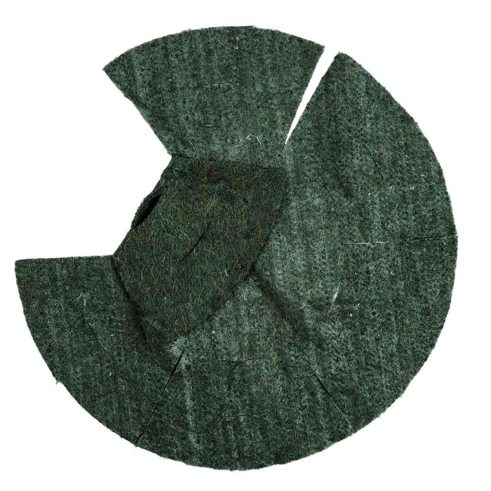 12" Jute Basket Liner Gardening Tools Accessories, Garden Work 30cm Green