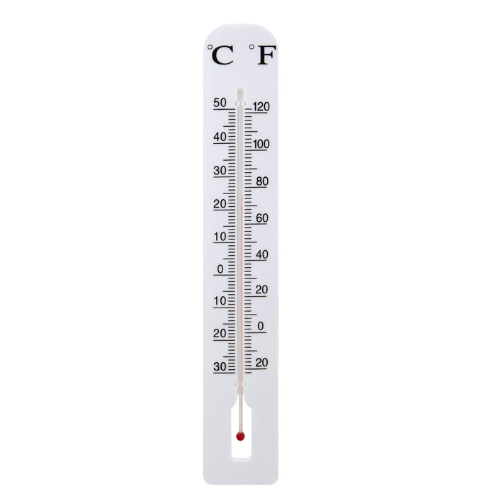 Jumbo Garden Thermometer Gardening Tools Accessories, Garden Work 39cm White