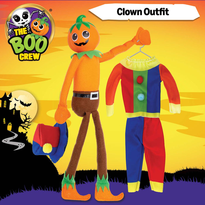 The Boo Crew Halloween Doll Clown Costume, Tradition for Kids