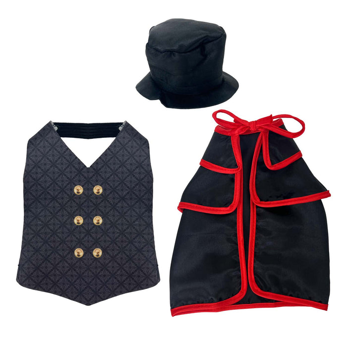 The Boo Crew Halloween Doll Undertaker Costume, Tradition for Kids