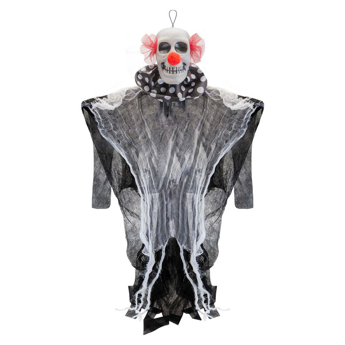 Halloween Skeleton Clown Hanging Decoration Trick or Treat Party MultiColour