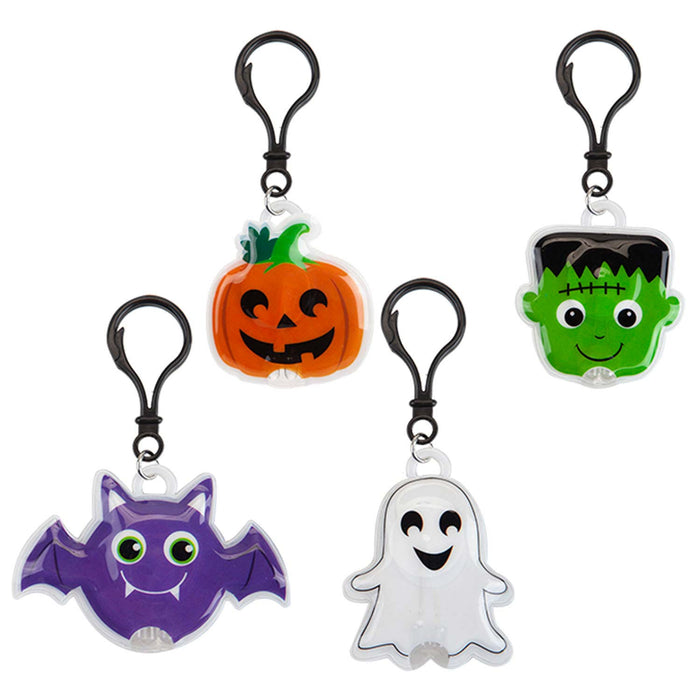 Halloween Clip on light 1 Piece Mystery Bag Bat, Frankie, Pumpkin