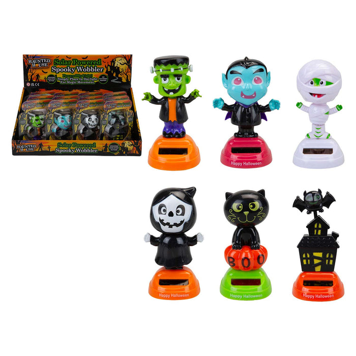 Halloween Solar Wobbler Decoration 1 Piece Mystery Bag MultiColour