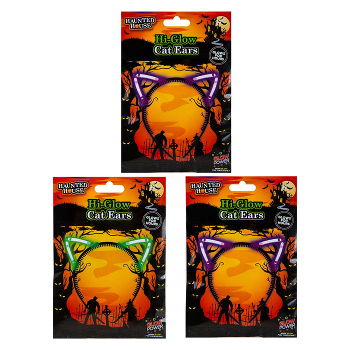 Halloween Glow Stick Cat Ears1 Piece Mystery Bag MultiColour