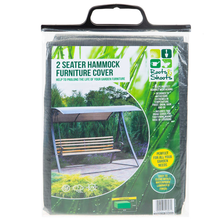 Two Seater Hammock Cover - Dark Grey - Roots & Shoots