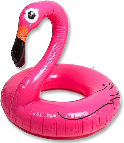 Large Flamingo Swim Ring 34"