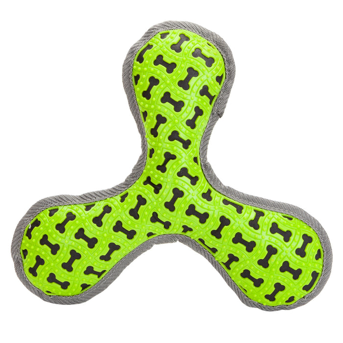Crufts Tough Toy Triple Arm with Squeaker, Dog Toy, Pet Toy