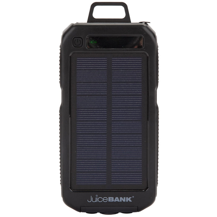 Solar Power Bank with 10,000mAh Rechargeable Battery