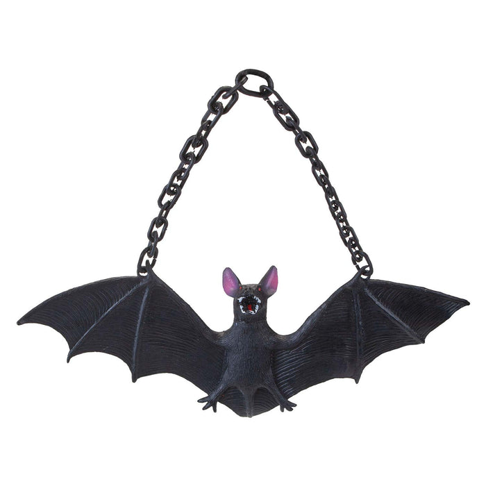 Hanging Bat Decoration Halloween Party, Trick or Treat Black