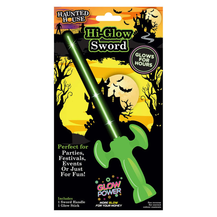 Halloween Glow Sword Prop Accessory Hallows Party, Trick or Treat 25. 2cm Green
