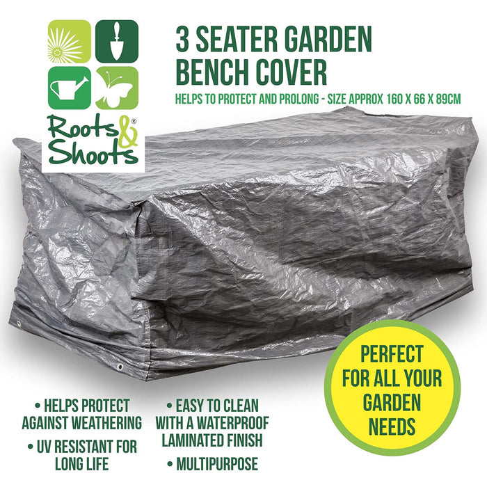 Waterproof Outdoor Garden 3-Seater Bench Cover