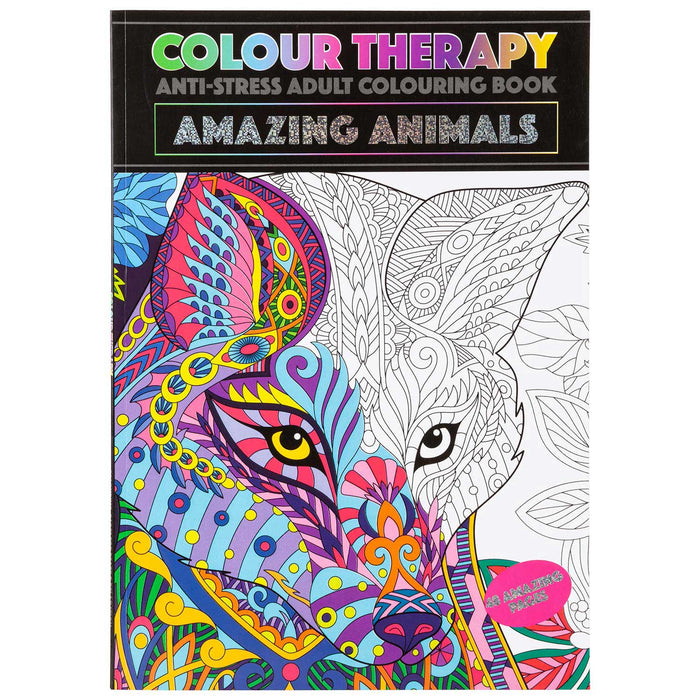 Animals Colouring Book for Adult Relaxation
