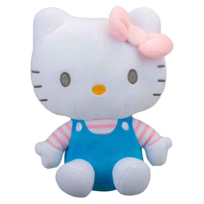 Hello Kitty Soft Toy Plush Navy Cute Character Plush Huggable Cuddly 23cm Blue