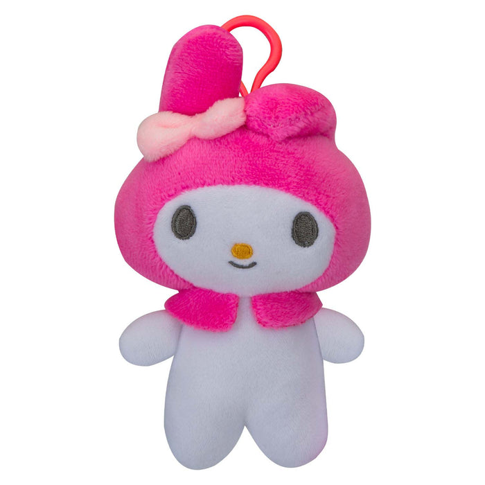 Hello Kitty Soft Toy Clip On Melody Cute Plush Huggable Cuddly 12cm Pink