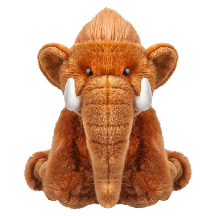 Woolly Mammoth Soft Toy Cute Plushie Huggable Cuddly Stuffed Toy Gift 30cm Brown