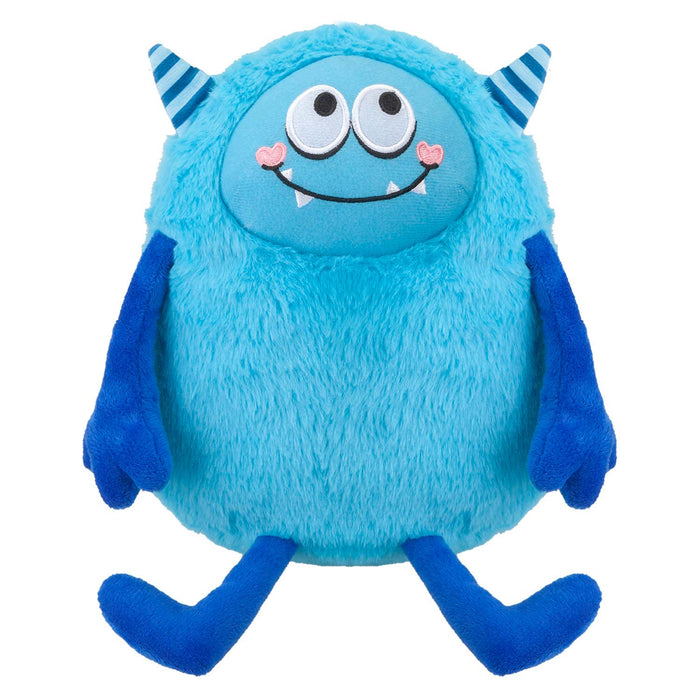Shy Monster Soft Toy Cute Plushie Huggable Cuddly Stuffed Toy Gift 30cm Blue