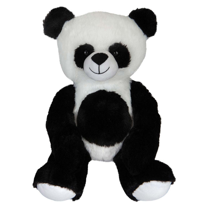 Panda Soft Toy Cute Plushie Huggable Cuddly Stuffed Toy Gift 25cm Black
