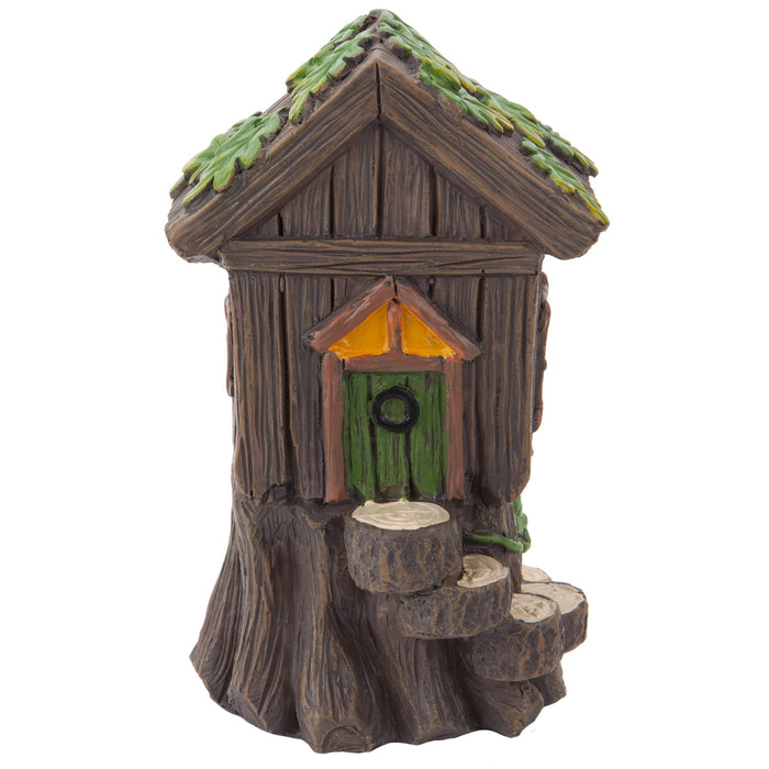 Treehouse Fairy Hotel Ornament Decoration - The Fairies Enchanted Garden