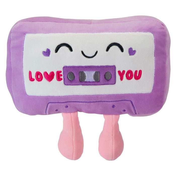 Cassete Soft Toy Cute Plushie Huggable Cuddly Stuffed Toy Gift 20cm Purple