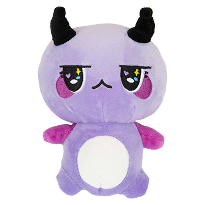 Nova Naru Naru Soft Toy Cute Plushie Huggable Cuddly Stuffed Toy 15cm Purple