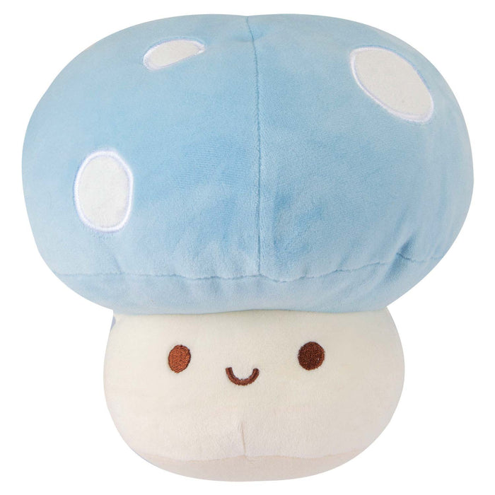 Blue Mushroom Mochi Soft Toy Cute Plushie Huggable Cuddly Stuffed Toy 20cm Blue