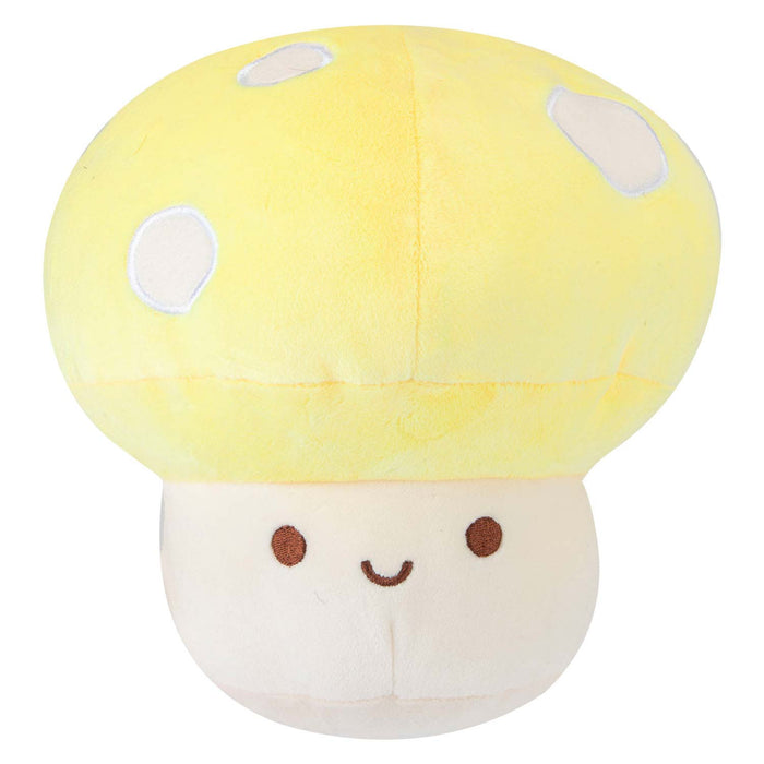 Yellow Mushroom Mochi Soft Toy Cute Plushie Huggable Cuddly Plush 20cm Yellow