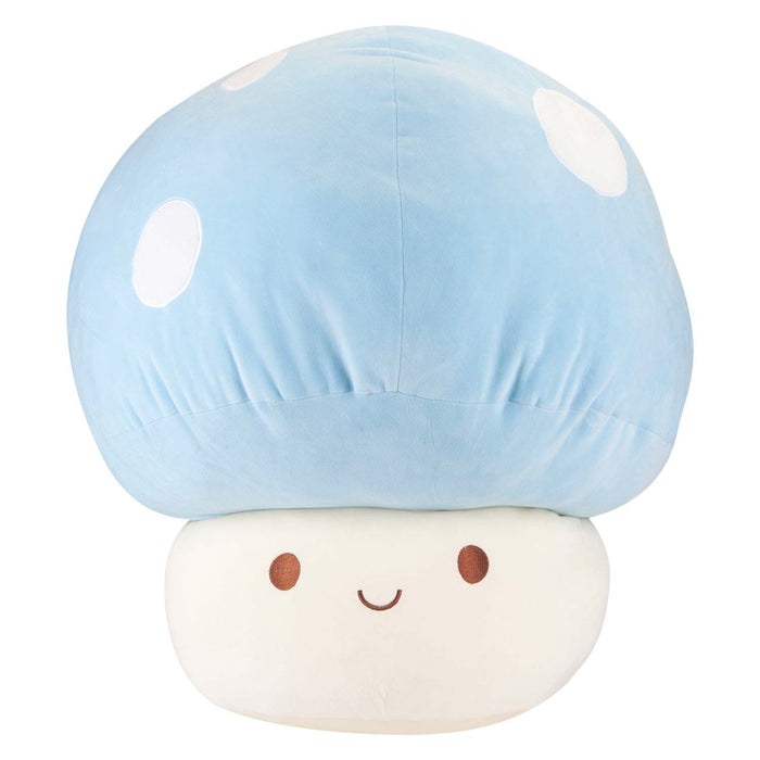 Blue Mushroom Mochi Soft Toy Cute Plushie Huggable Cuddly Plush 45cm Blue