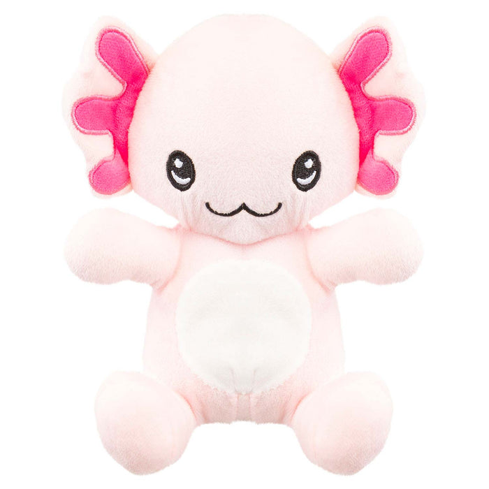 Sitting Axolotl Soft Toy Cute Plushie Huggable Cuddly Stuffed Toy 20cm Pink