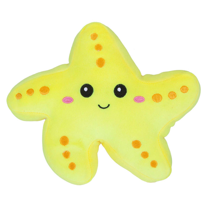 Starfish Soft Toy Cute Plushie Huggable Cuddly Stuffed Toy 27cm Yellow