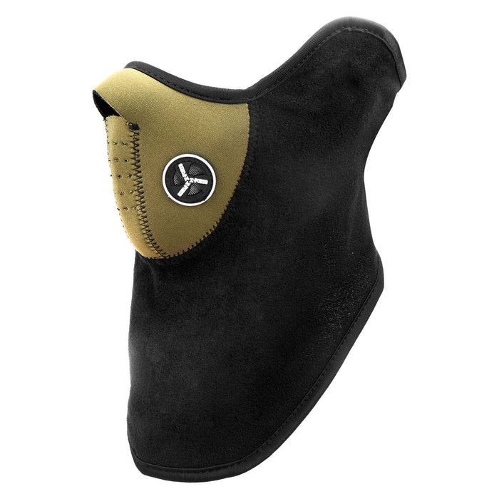 Weather Shield Face Mask And Snood Fleece Cold Protection 28cm x 22cm Green X 1