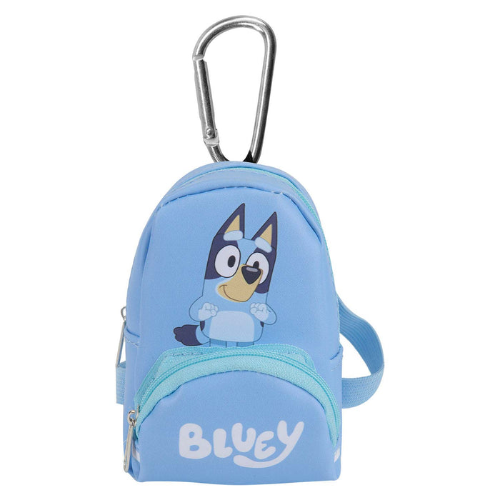 Bluey Backpack Bag Clip Childrens Video Game Accessories 12. 5cm x 9cm Blue