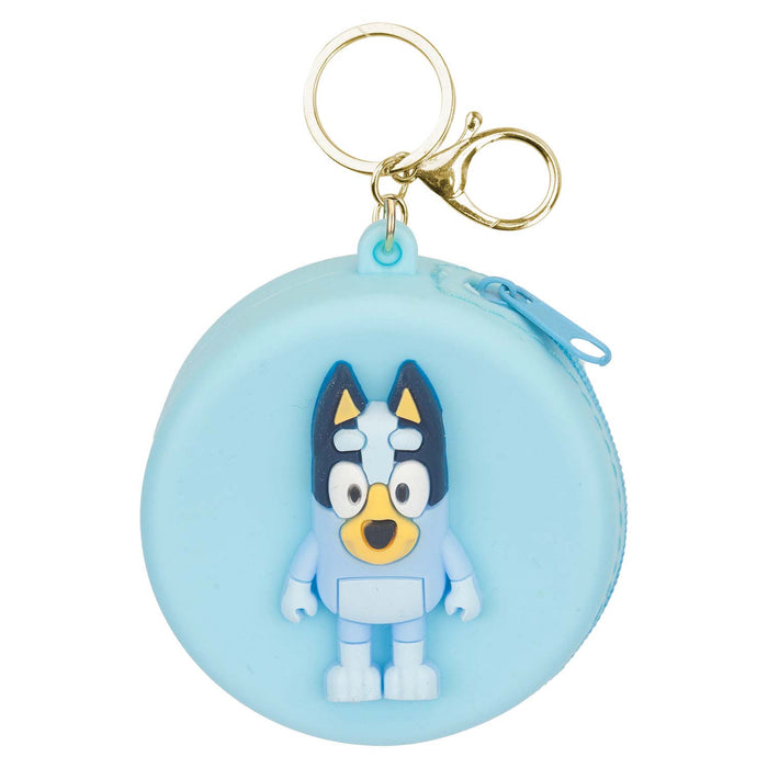 Bluey Coin Purse Childrens Video Game Accessories 12. 5cm x 6. 5cm Blue