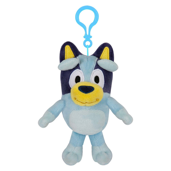 Bluey Plush Bag Clip Childrens Video Game Accessories 12cm x 8cm Blue