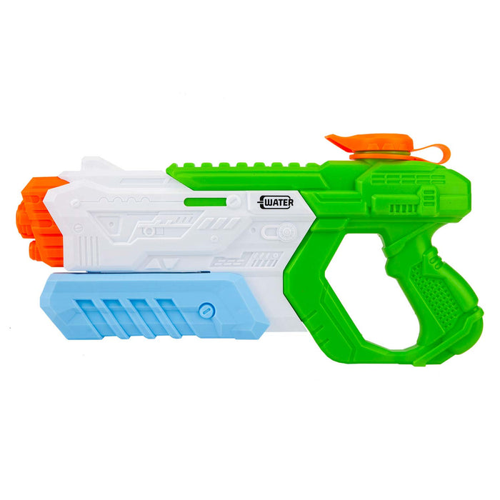 Pump Action Water Gun Pistol Water Guns Adults Kids 13cm x 17cm White-Green X 1