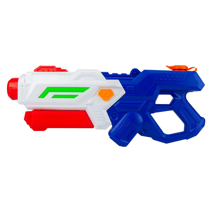 Water Gun Pistol Water Guns Adults Kids Outdoor 19cm x 28cm White-Blue X 1