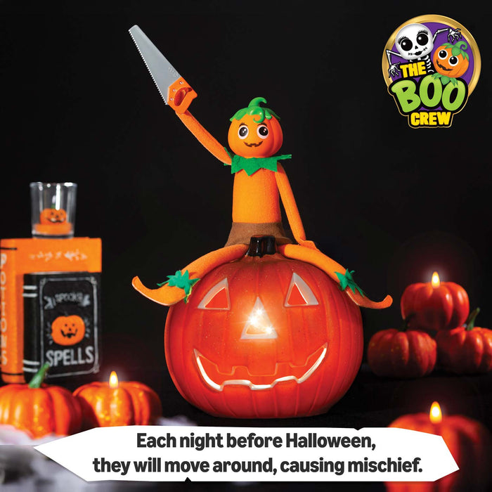 The Boo Crew Mrs. Pumpkin-Head Halloween Doll 30cm Plush Figure