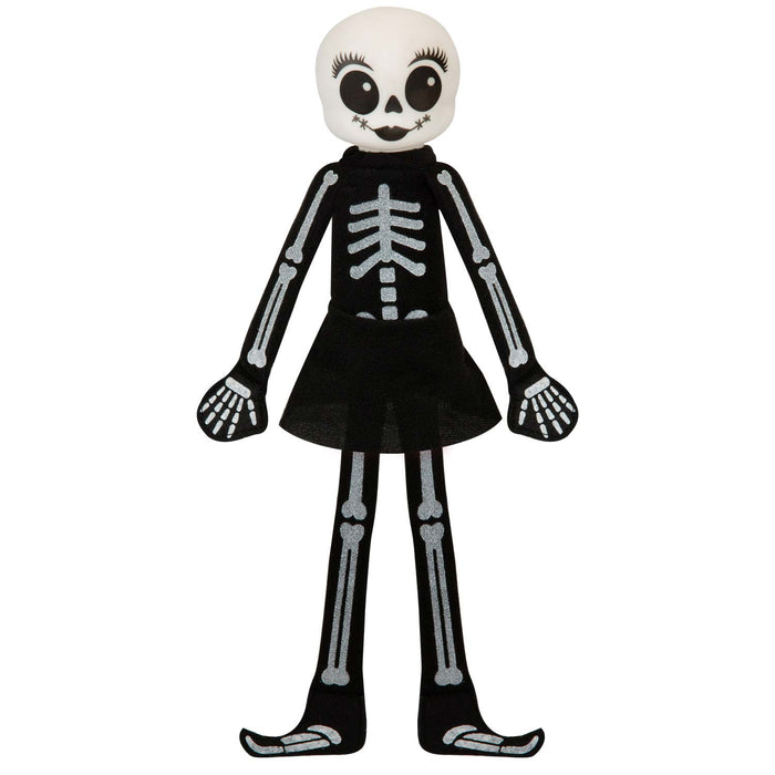 The Boo Crew Mrs. Skelly-Bones Halloween Doll 30cm Plush Figure